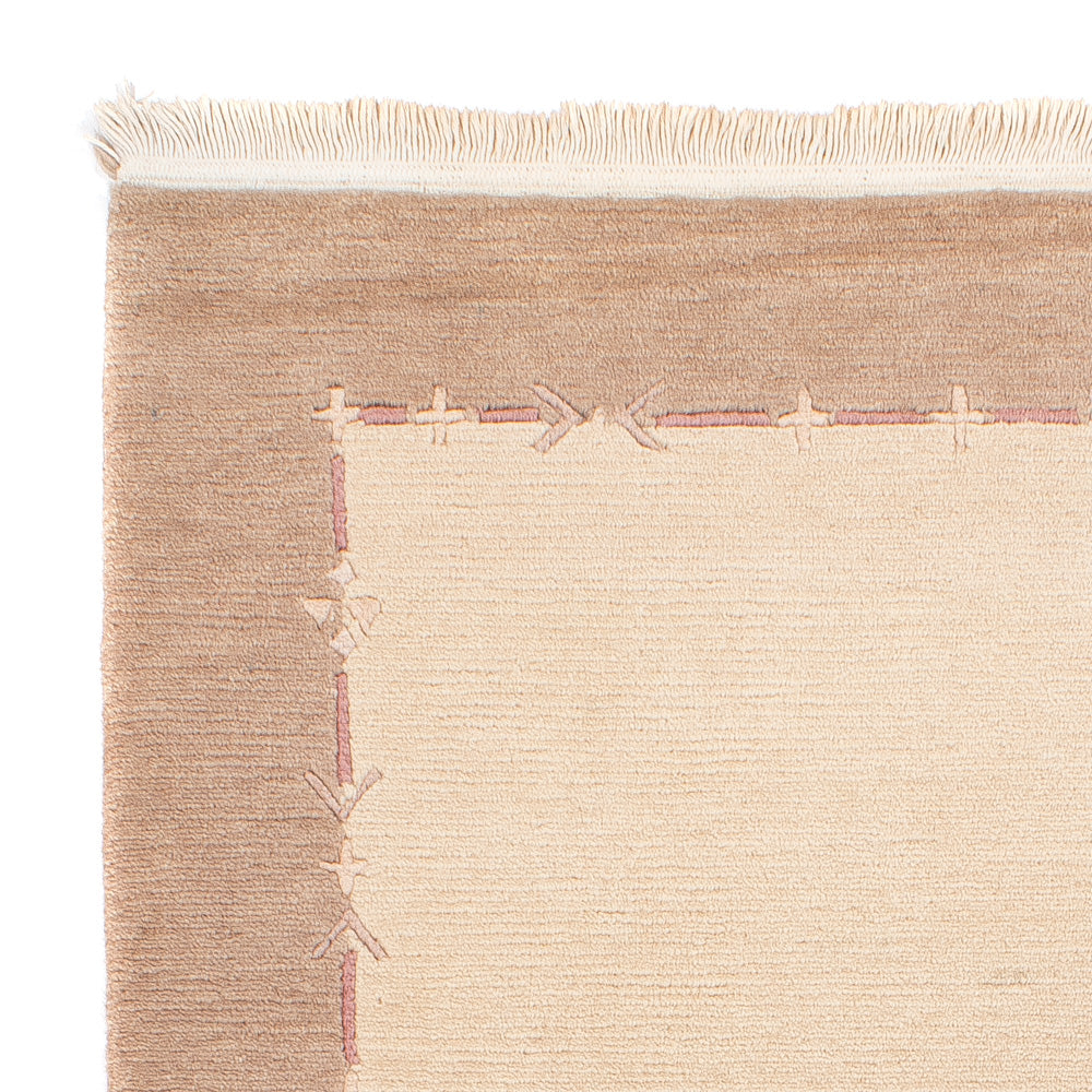 Biegacz Dywan z Nepalu - 175 x 89 cm - beżowy