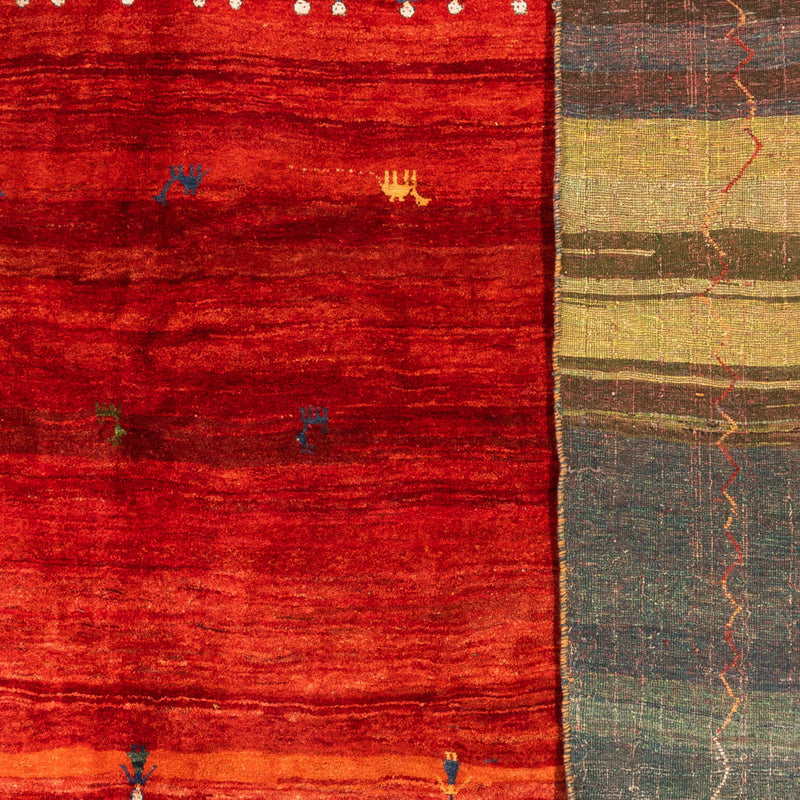 Dywan Gabbeh - perski - 508 x 405 cm - czerwony