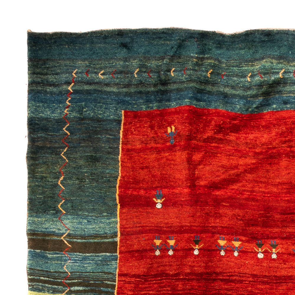 Dywan Gabbeh - perski - 508 x 405 cm - czerwony