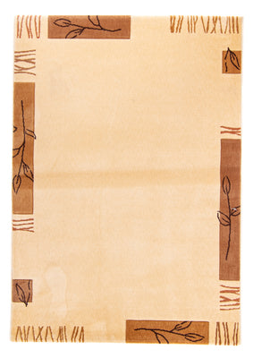 Nowoczesna wykładzina - 170 x 120 cm - beżowy