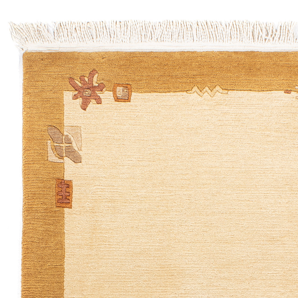 Dywan z Nepalu - Royal - 140 x 71 cm - beżowy