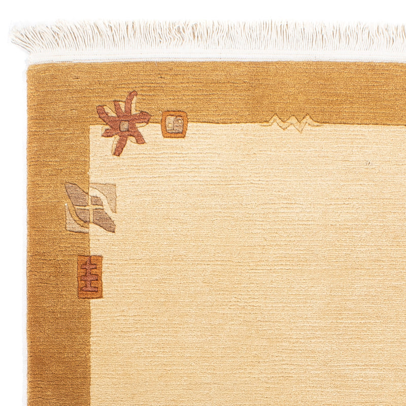 Dywan z Nepalu - Royal - 141 x 72 cm - beżowy