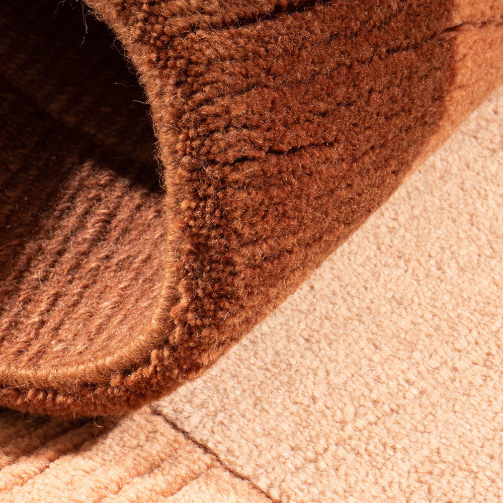 Dywan z Nepalu - Royal - 146 x 74 cm - łososiowy