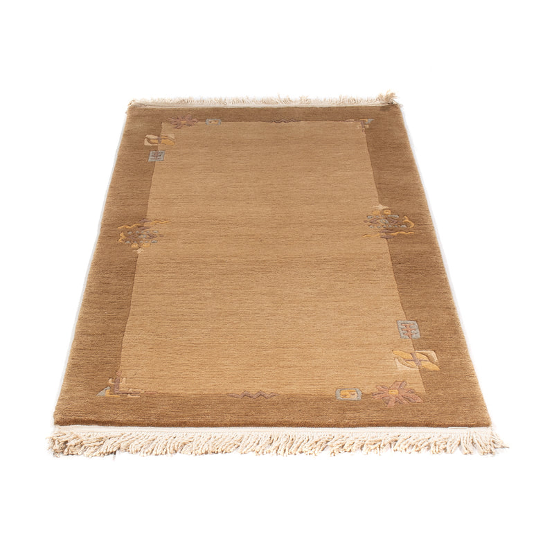 Dywan z Nepalu - Royal - 143 x 71 cm - jasnobrązowy