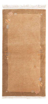 Dywan z Nepalu - Royal - 138 x 73 cm - jasnobrązowy