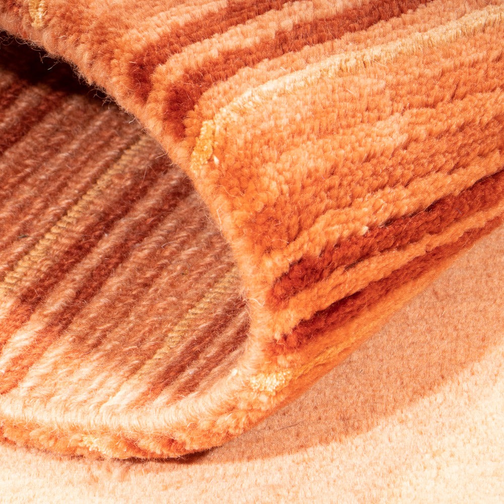 Dywan z Nepalu - Royal - 143 x 73 cm - terakota