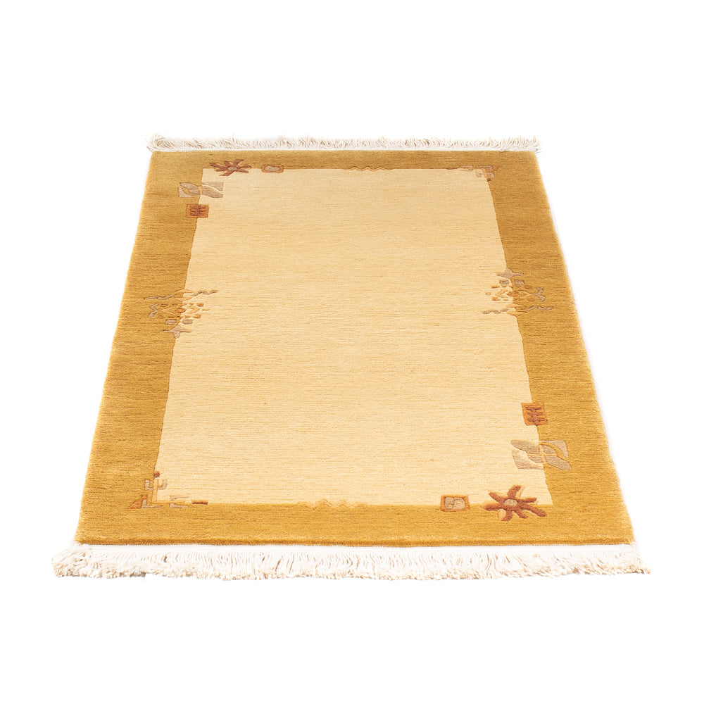 Dywan z Nepalu - Royal - 139 x 71 cm - beżowy