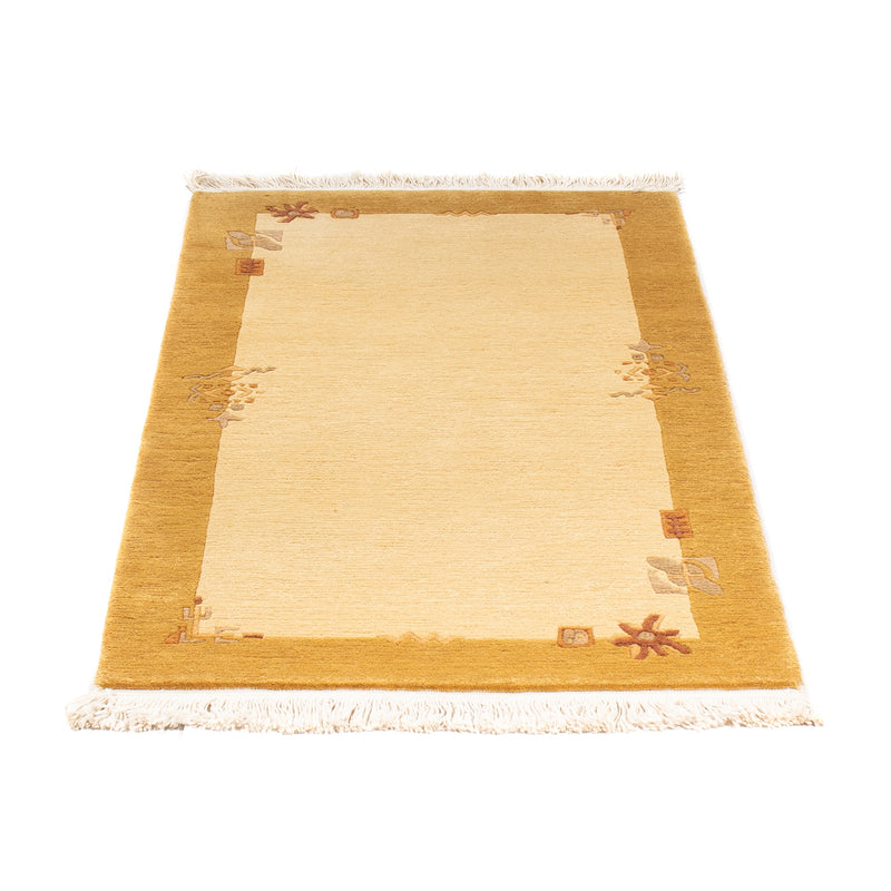 Dywan z Nepalu - Royal - 139 x 71 cm - beżowy