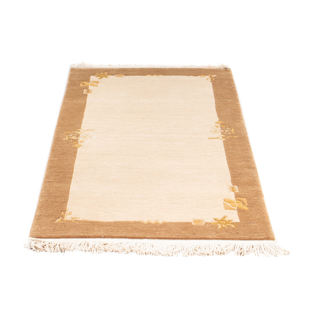 Dywan z Nepalu - Royal - 143 x 73 cm - beżowy