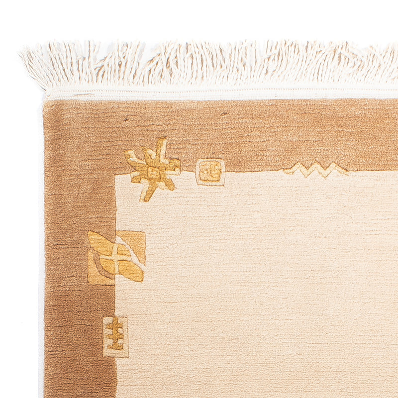 Dywan z Nepalu - Royal - 144 x 71 cm - beżowy