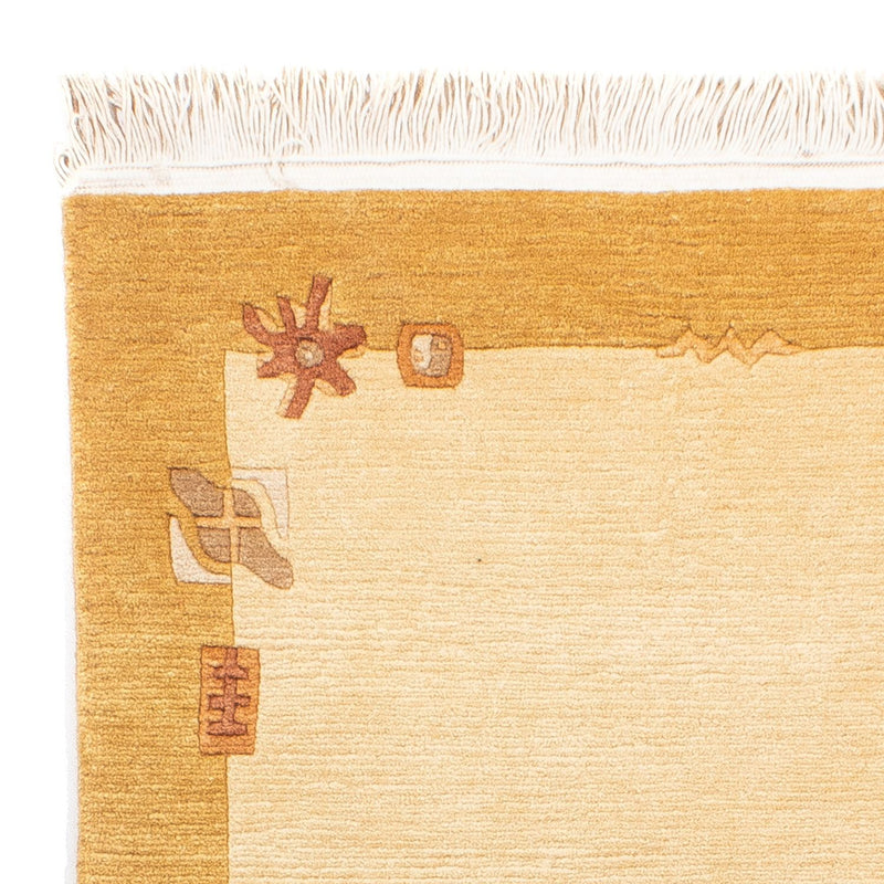 Dywan z Nepalu - Royal - 143 x 72 cm - beżowy