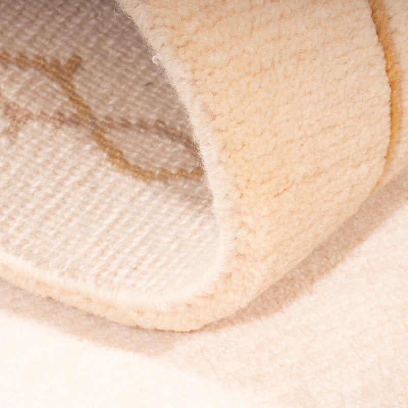 Dywan z Nepalu - Royal - 141 x 72 cm - beżowy