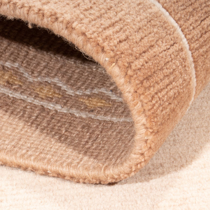 Dywan z Nepalu - Royal - 144 x 73 cm - jasnobrązowy