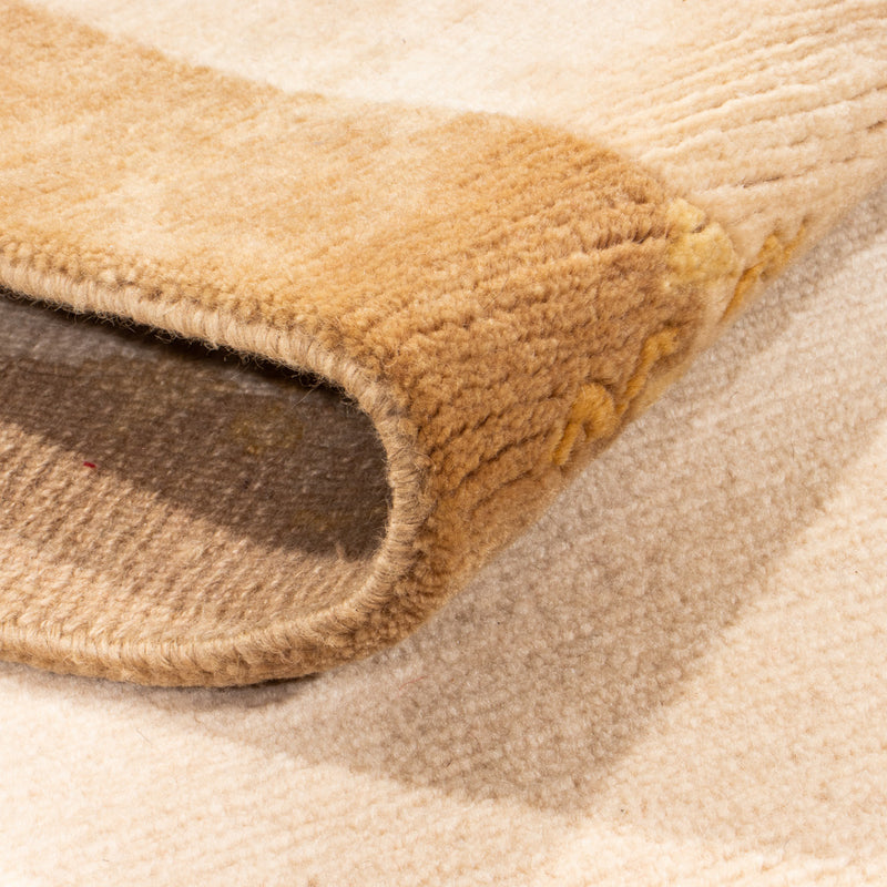 Biegacz Dywan z Nepalu - 263 x 70 cm - beżowy