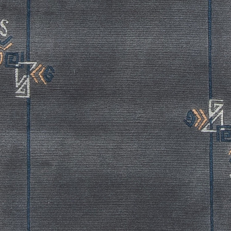 Biegacz Dywan z Nepalu - 330 x 71 cm - niebieski