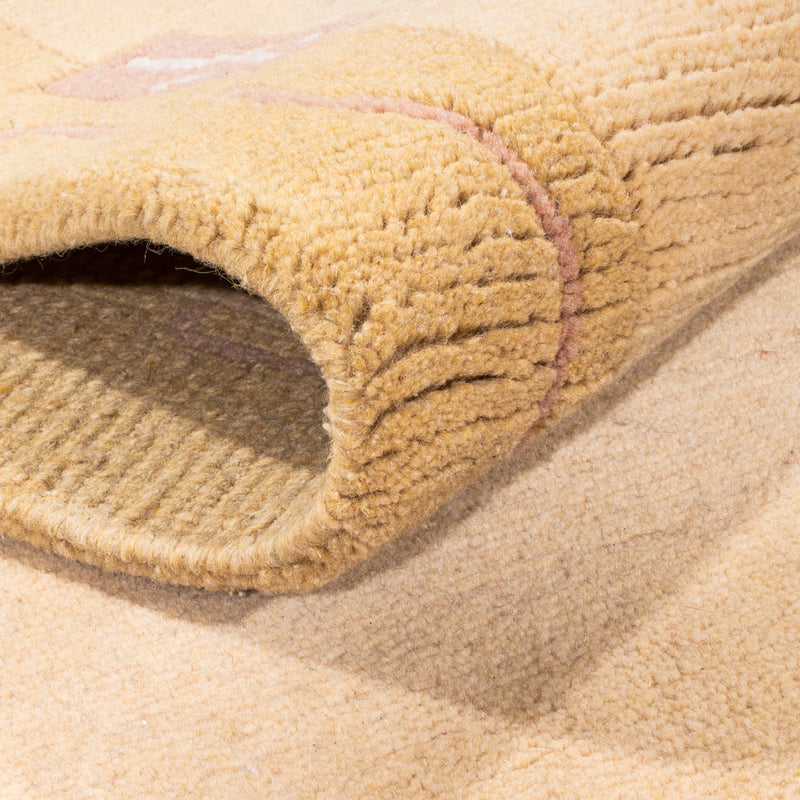 Biegacz Dywan z Nepalu - 333 x 74 cm - beżowy