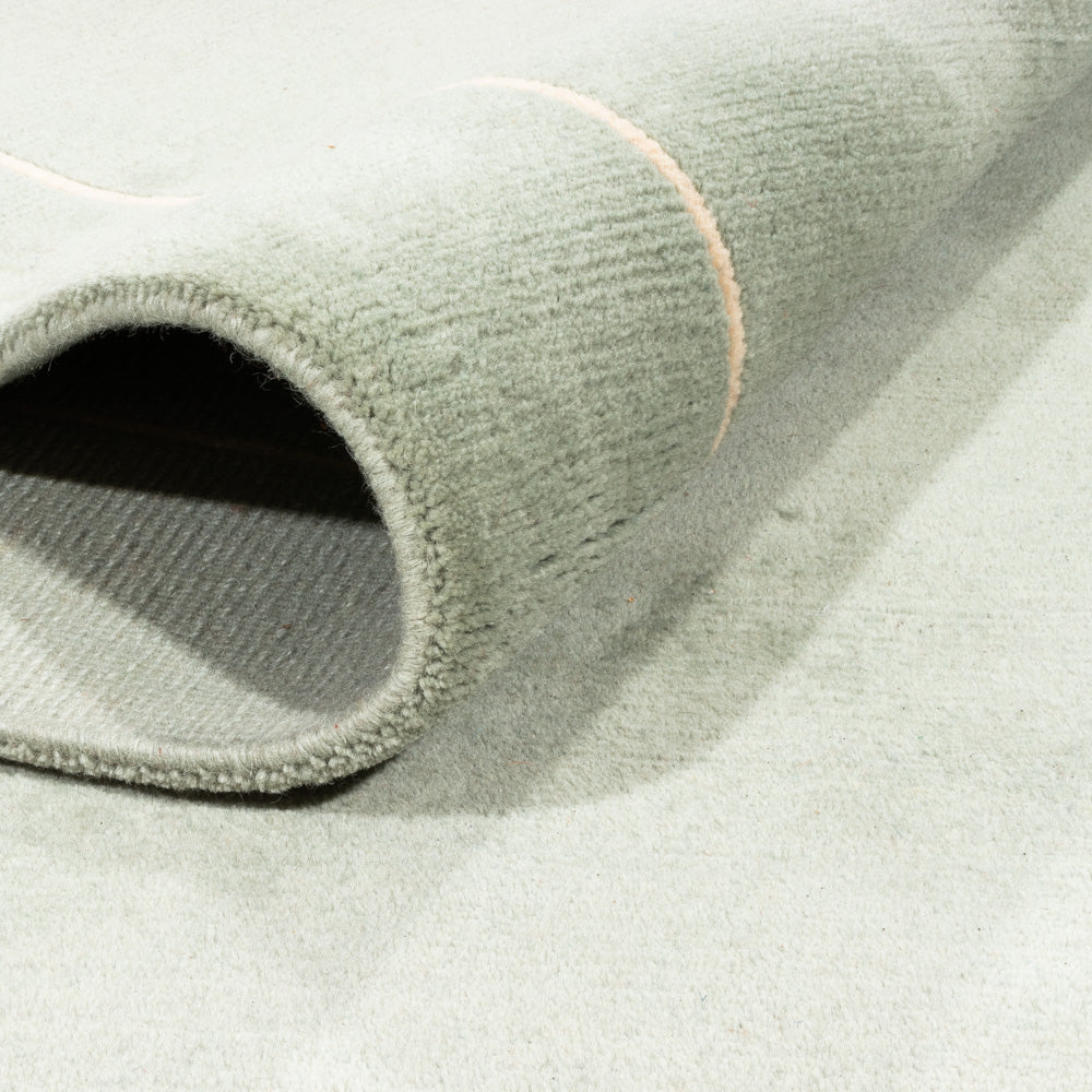 Dywan z Nepalu - Royal - 349 x 249 cm - oliwkowa zieleń