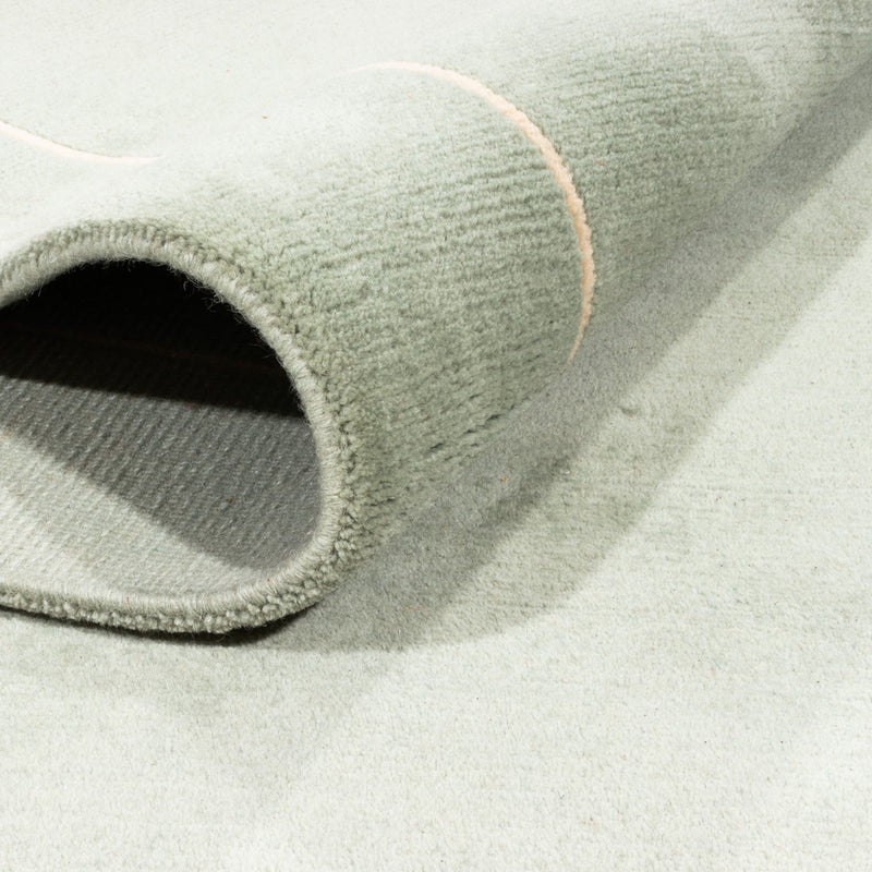 Dywan z Nepalu - Royal - 349 x 249 cm - oliwkowa zieleń