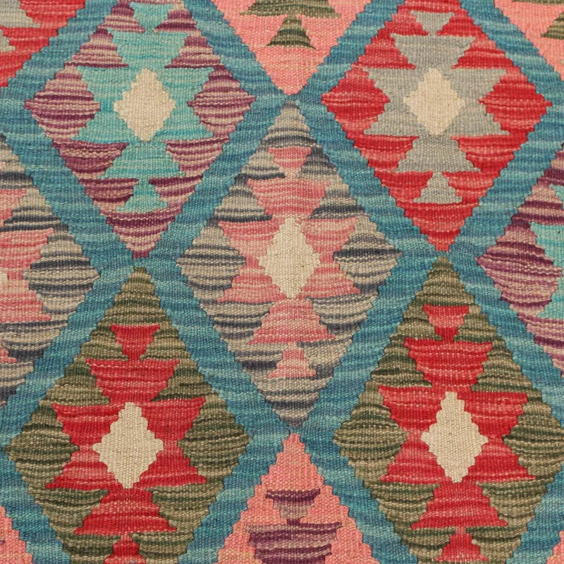 Biegacz Dywan Kelim - Splash - 198 x 110 cm - wielokolorowy