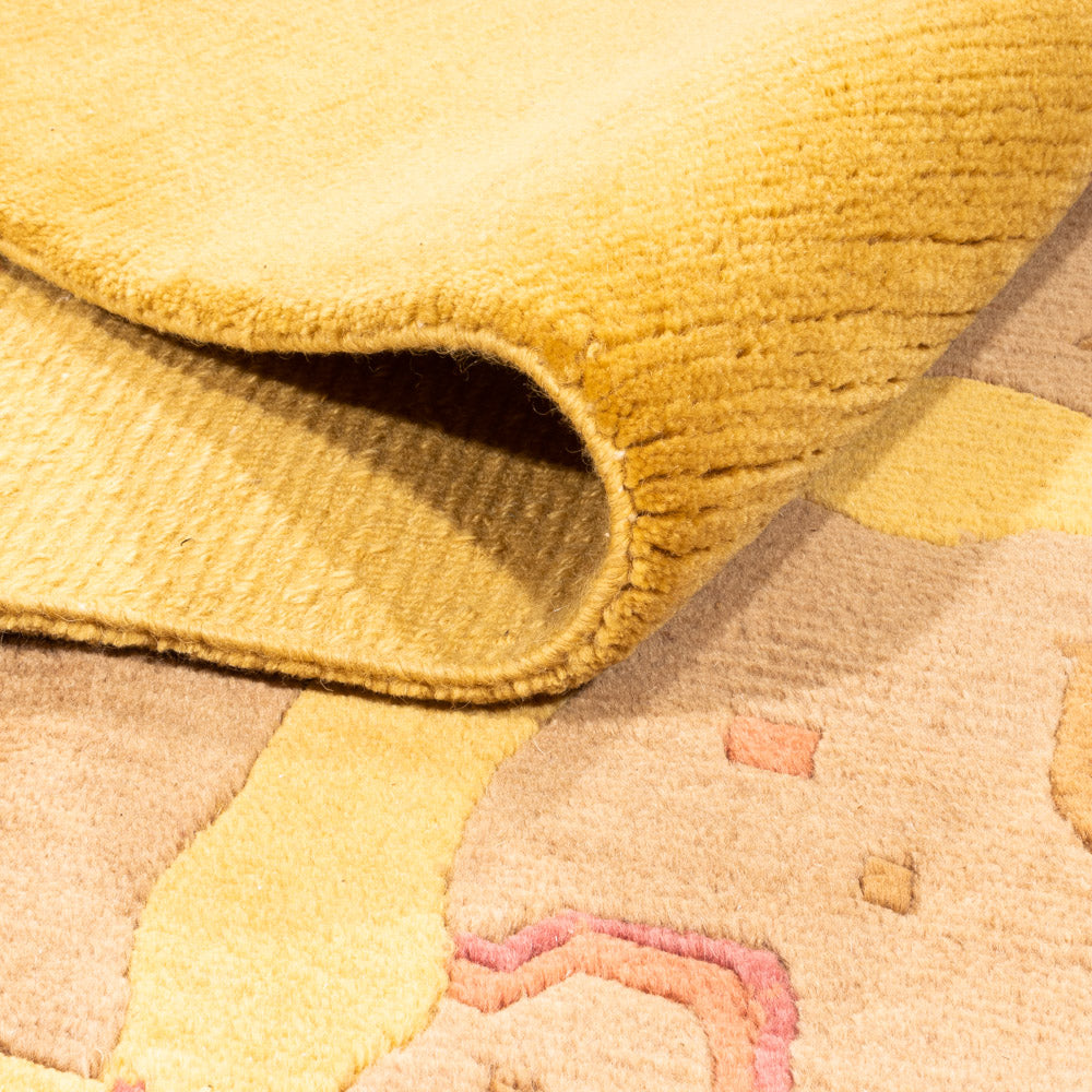 Dywan z Nepalu - Royal - 355 x 256 cm - złoto