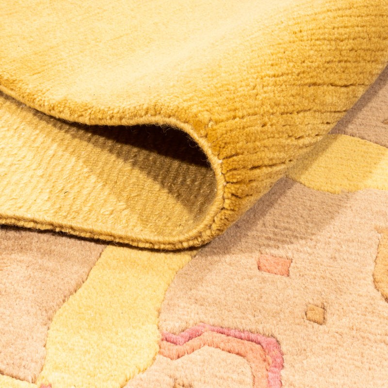 Dywan z Nepalu - Royal - 355 x 256 cm - złoto