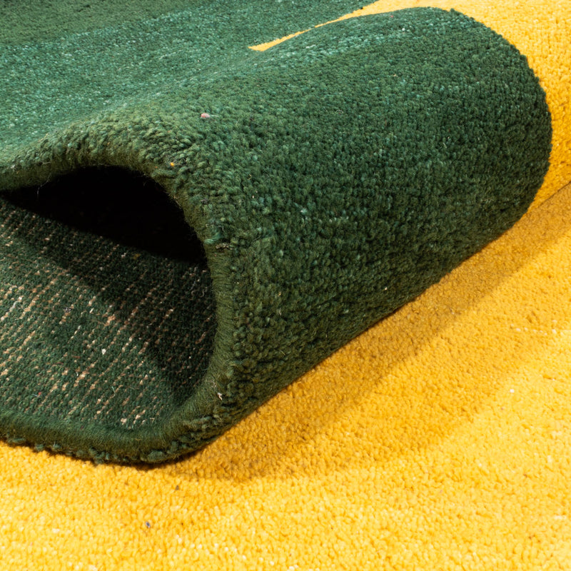 Dywan Gabbeh - Indus - 346 x 253 cm - żółty