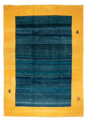 Dywan Gabbeh - Indus - 349 x 246 cm - niebieski