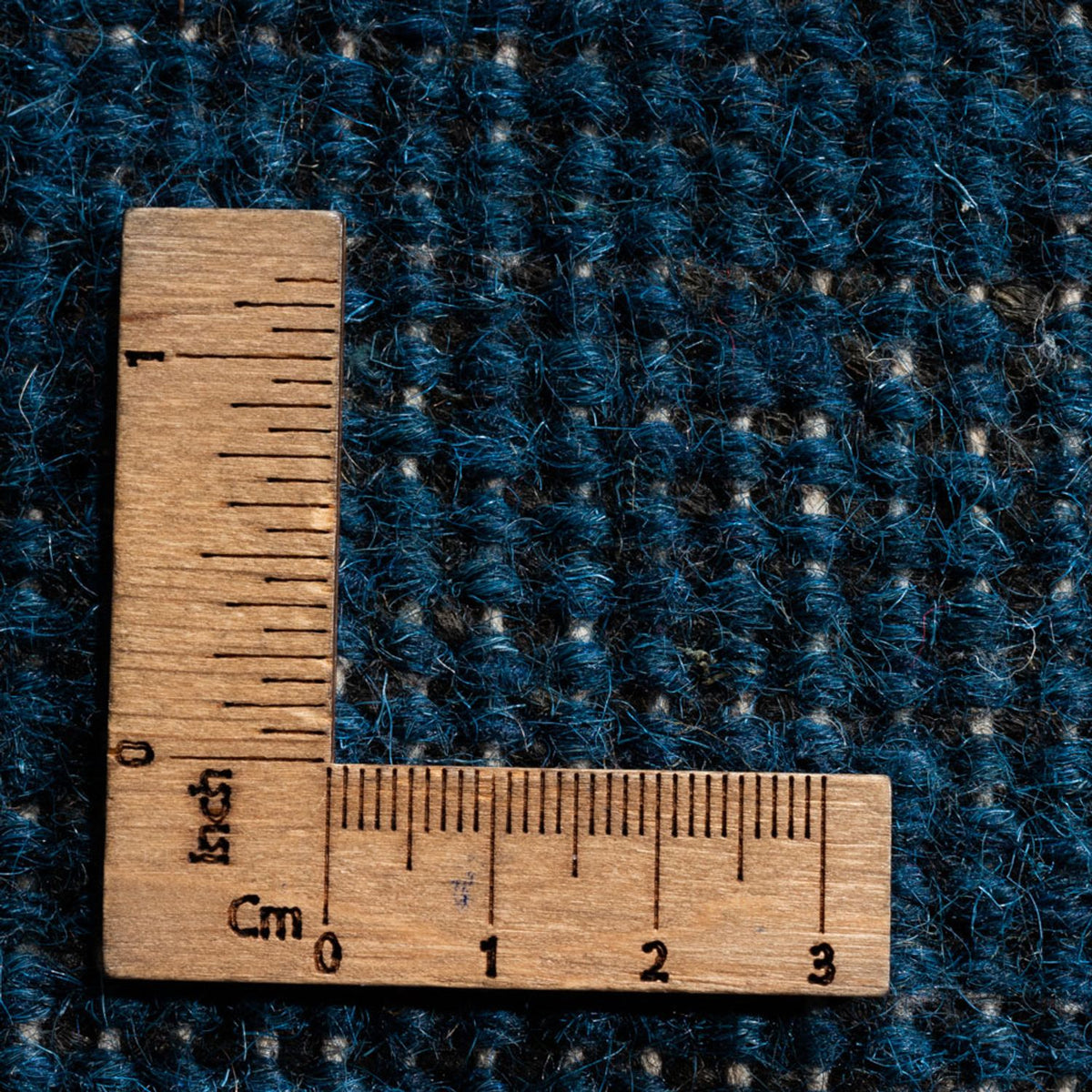 Dywan Gabbeh - Indus - 395 x 313 cm - niebieski