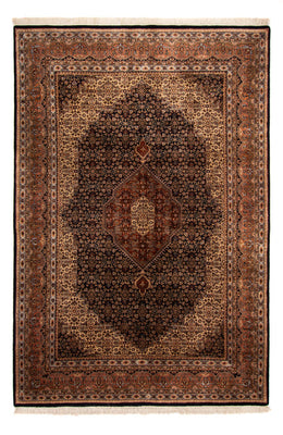 Orientalny dywan - Bijar - Indus - Royal - 309 x 203 cm - ciemnoniebieski