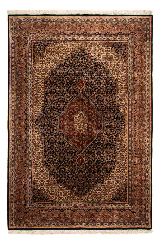 Orientalny dywan - Bijar - Indus - Royal - 309 x 203 cm - ciemnoniebieski