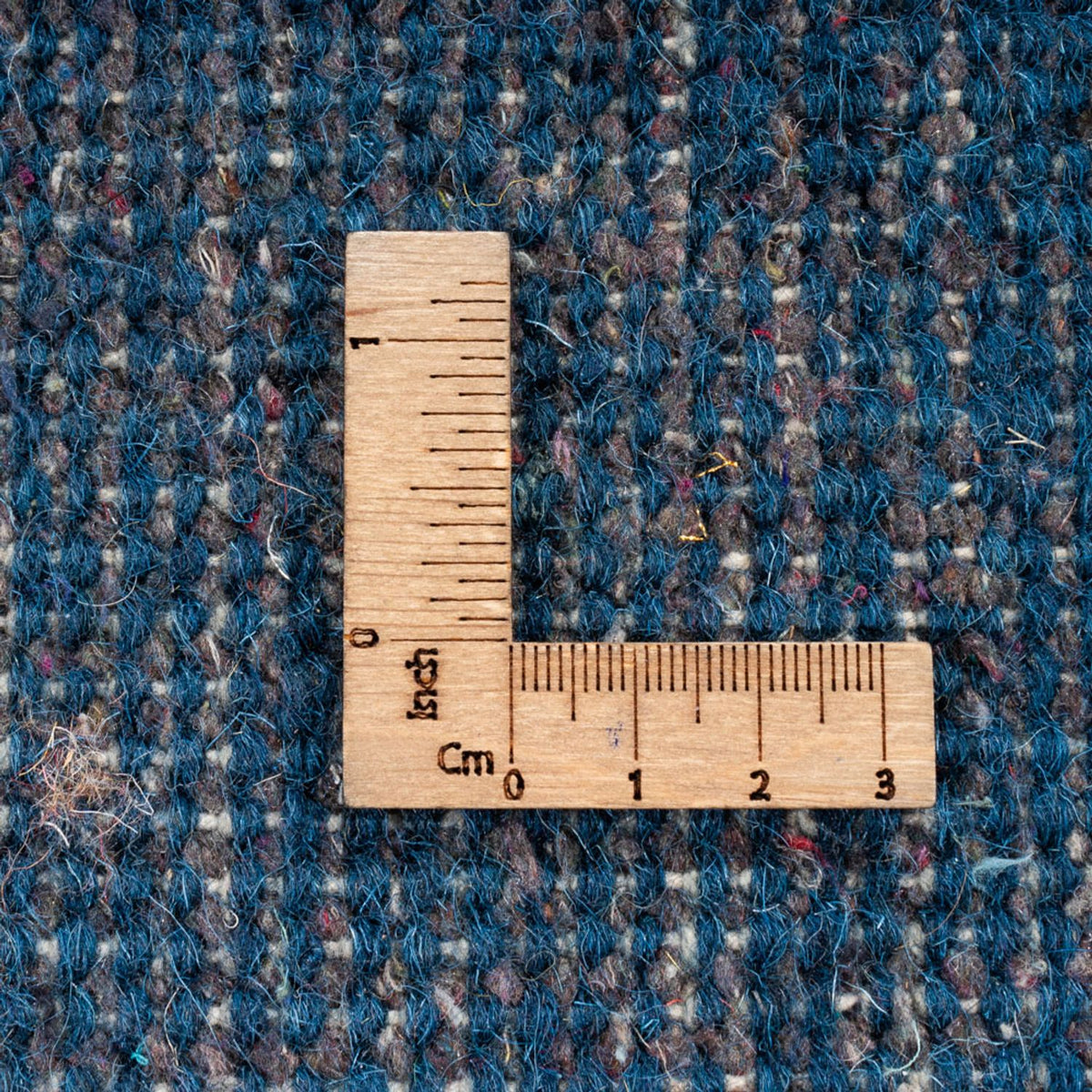 Dywan Gabbeh - Indus okrągły  - 196 x 196 cm - niebieski