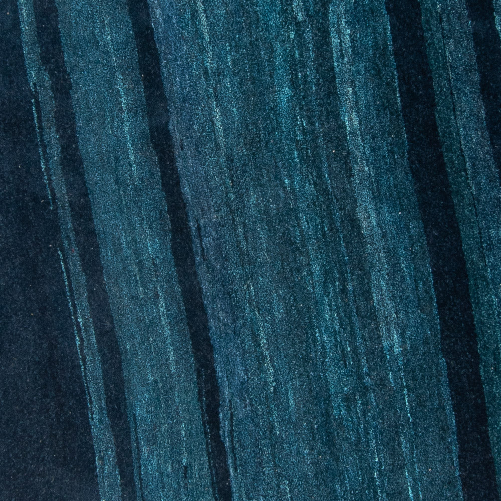 Dywan Gabbeh - Indus okrągły  - 200 x 200 cm - niebieski