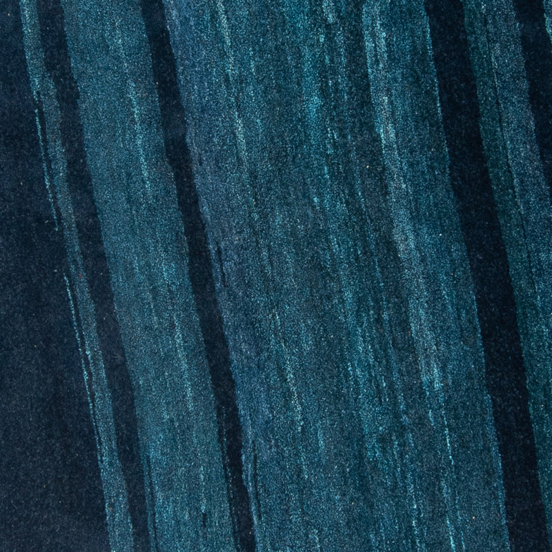 Dywan Gabbeh - Indus okrągły  - 200 x 200 cm - niebieski