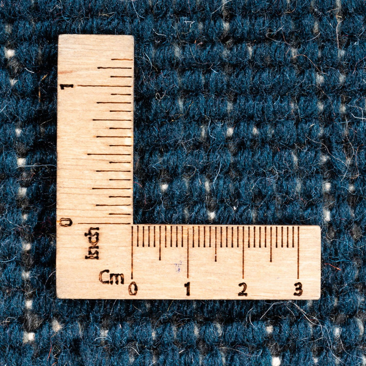 Dywan Gabbeh - Indus okrągły  - 200 x 200 cm - niebieski