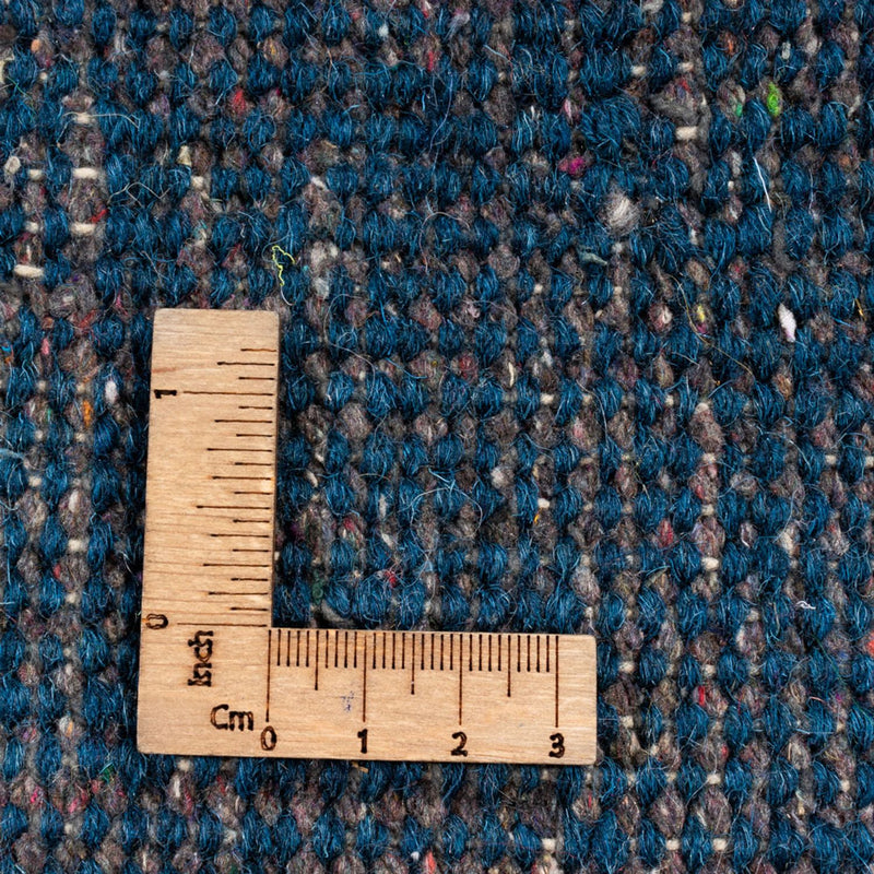 Dywan Gabbeh - Indus okrągły  - 189 x 189 cm - niebieski