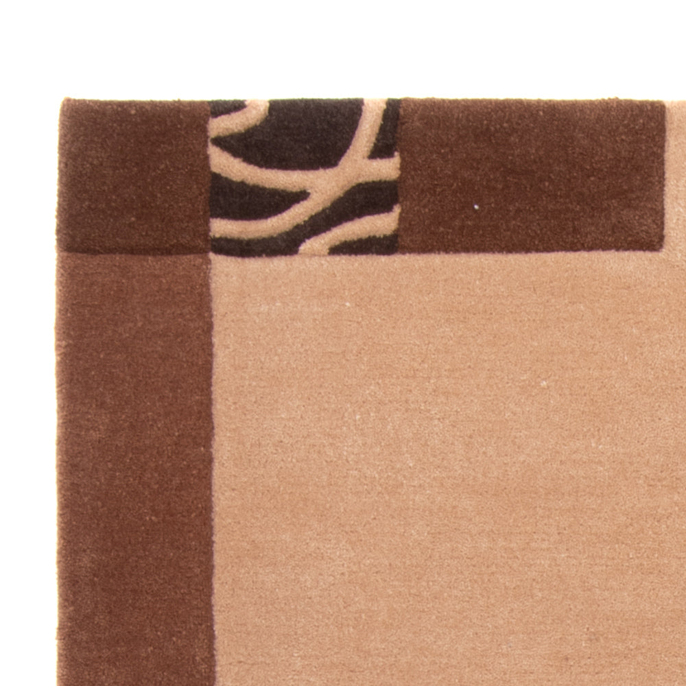 Dywan - 160 x 90 cm - brązowy