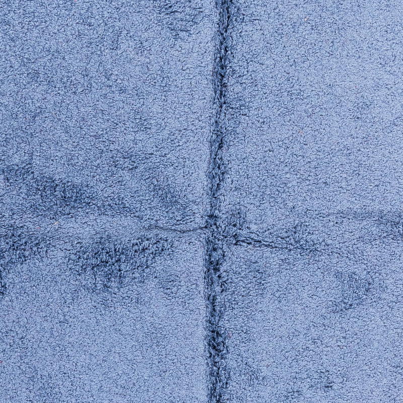 Dywan o wysokim runie - 230 x 160 cm - niebieski