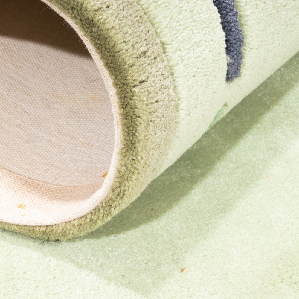 Nowoczesna wykładzina - 140 x 70 cm - beżowy