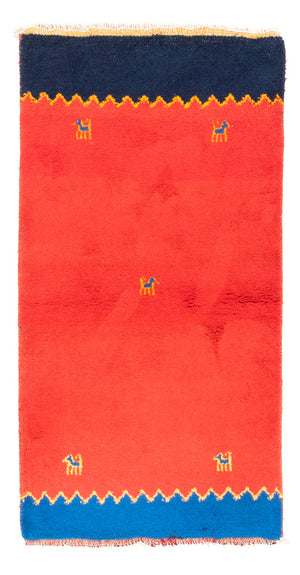 Dywan Gabbeh - Indus - 164 x 95 cm - czerwony