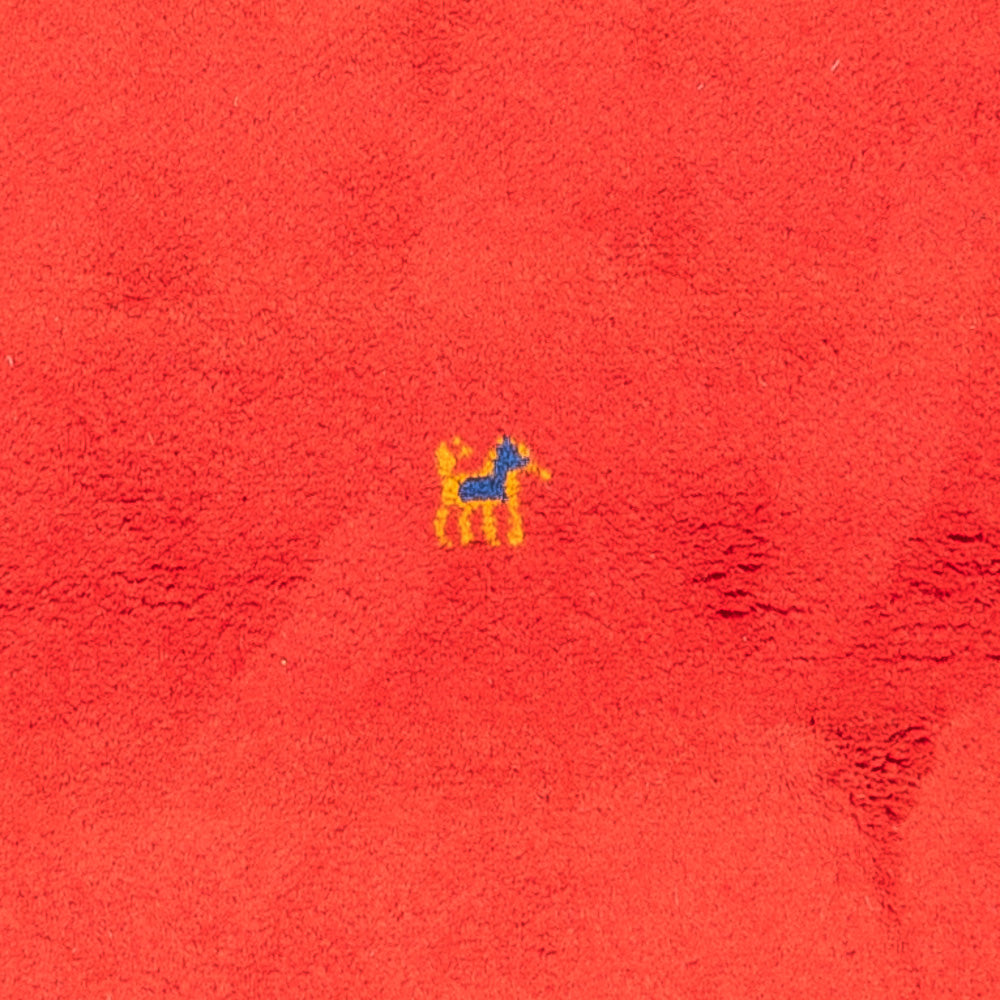 Dywan Gabbeh - Indus - 164 x 95 cm - czerwony