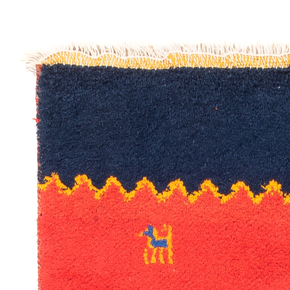 Dywan Gabbeh - Indus - 164 x 95 cm - czerwony