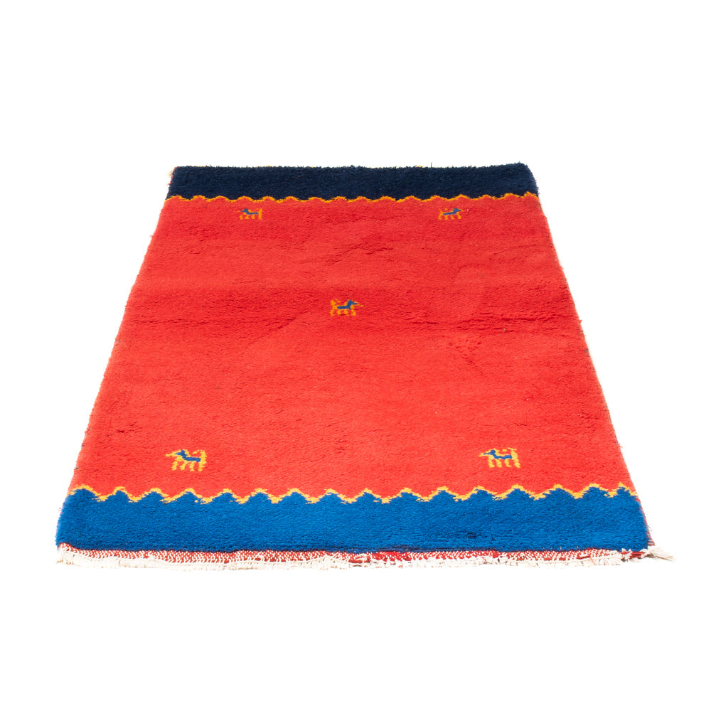 Dywan Gabbeh - Indus - 164 x 95 cm - czerwony