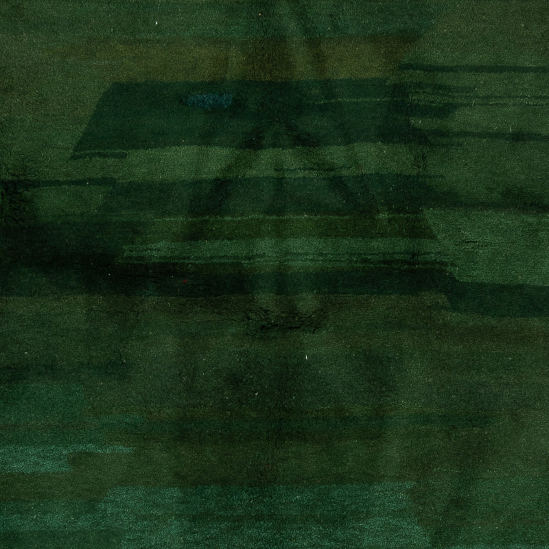 Dywan Gabbeh - Indus kwadratowy  - 205 x 196 cm - zielona