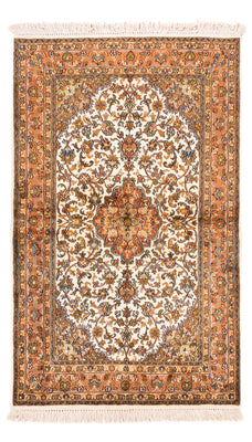 Jedwabny dywan - Kashmir Silk - 149 x 95 cm - beżowy
