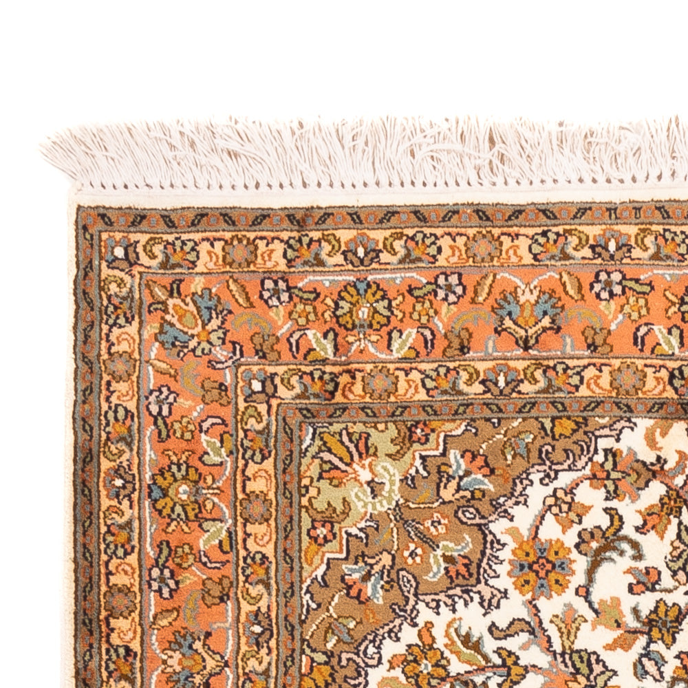 Jedwabny dywan - Kashmir Silk - 149 x 95 cm - beżowy