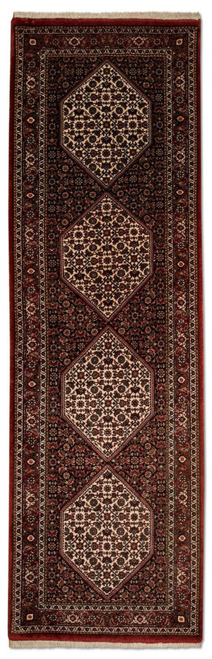 Biegacz Perski dywan - Bijar - Royal - 246 x 77 cm - niebieski
