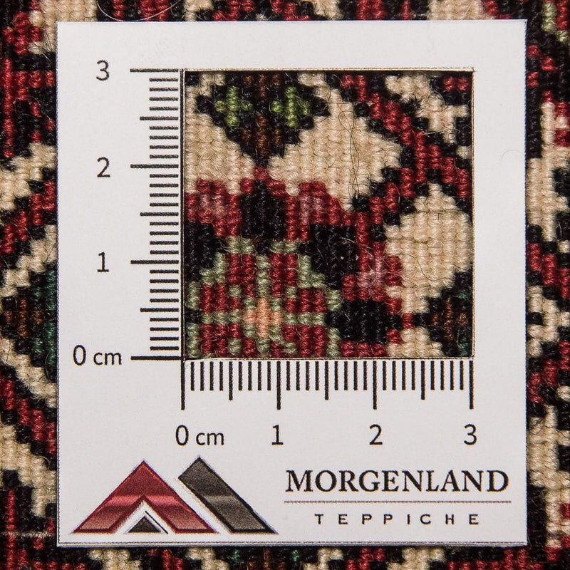 Biegacz Perski dywan - Bijar - Royal - 246 x 77 cm - niebieski