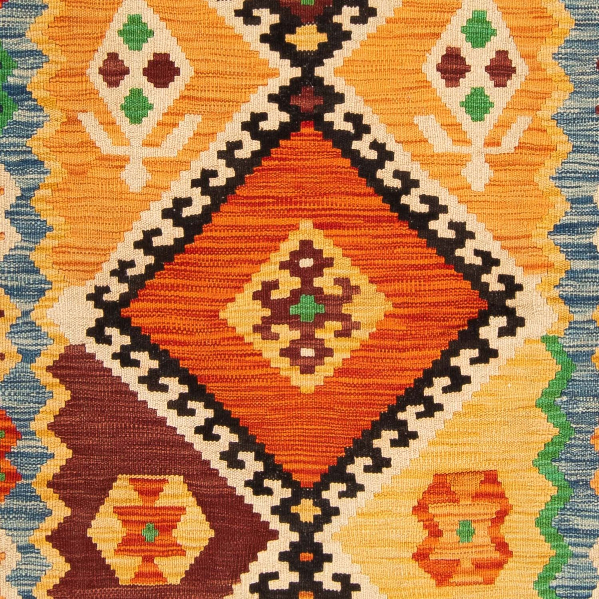 Dywan Kelim - Splash - 178 x 127 cm - wielokolorowy