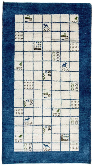 Dywan Gabbeh - Indus - 162 x 92 cm - beżowy