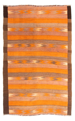 Dywan Kelim - Stary - 275 x 160 cm - wielokolorowy